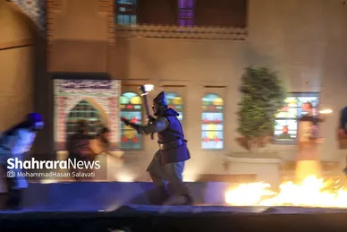 گزارش تصویری | نمایش میدانی و رزمی «۱۸۰۰۱» در مشهد