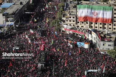 گزارش تصویری | تشییع تاریخی پیکر مطهر رهبر شهید انقلاب در مشهد مقدس | (پنجشنبه ۱۸ تیر ماه ۱۴۰۵)