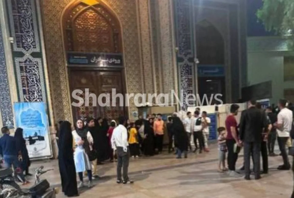 ویدئو| تصاویری از خیابان های اطراف حرم شاهچراغ پس از حمله تروریستی
