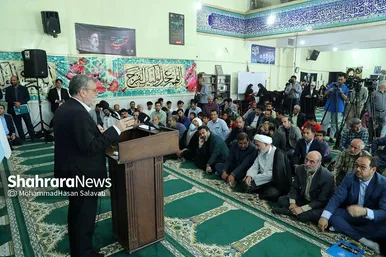 عکس‌هایی از آغاز عملیات اجرایی و افتتاح ۳۳ پروژه شهری در منطقه ۳ شهرداری مشهد