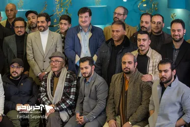 گزارش تصویری | فتوکال و نشست خبری فیلم «خدای جنگ» با حضور ساعد سهیلی و داریوش کاردان