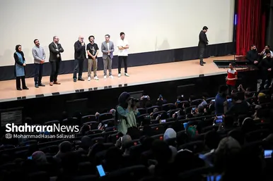اکران فیلم سینمایی مصلحت با حضور عوامل فیلم در مشهد
