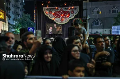 گزارش تصویری | آیین شام غریبان امام رضا (ع) در مشهد