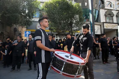 عزاداری روز تاسوعا در مشهد مقدس