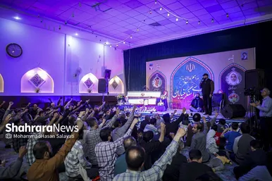 گزارش تصویری | مراسم وداع با پیکر مطهر شهدای سنگر خیابان