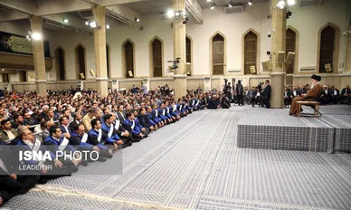 دیدار کارگران با رهبر معظم انقلاب