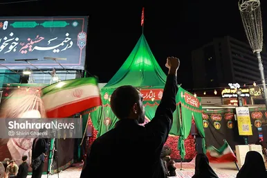 گزارش تصویری | یکصدوسیزدهمین شب حضور مردم مشهد در خیابان (۳۱ خرداد ۱۴۰۵)