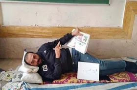 داستان معلم فداکاری که با کمر شکسته سر کلاس می&zwnj;رود! + فیلم