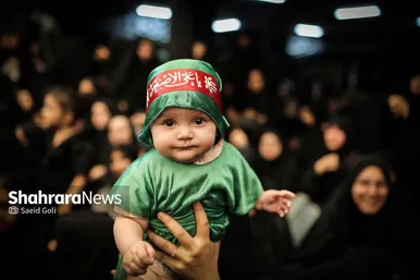 گزارش تصویری | تعزیه دوازدهم محرم در حسینیه کرمانی های مشهد