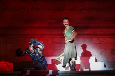 اجرای نمایش «افسانه ماردوش» در آرامگاه فردوسی