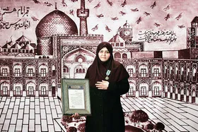 گفتگو با دکتر مهناز شایسته فر؛ خادم برتر فرهنگ رضوی در سال ۹۹ | تاریخ گواهِ نیروی شگفت&zwnj;انگیز شکیبایی زنان است