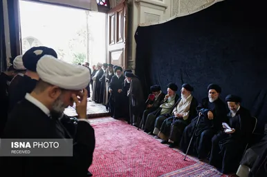 گزارش تصویری | مراسم بزرگداشت آیت‌الله شبیری زنجانی (۸ مهر ۱۴۰۵)