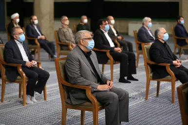 نخستین دیدار هیئت دولت سیزدهم با رهبر معظم انقلاب