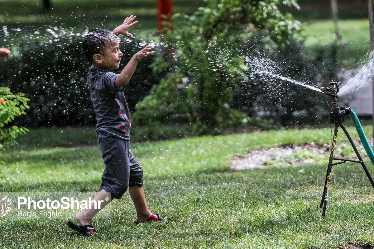 پیش‌بینی هواشناسی مشهد و خراسان رضوی (شنبه ٣٠ تیر ١۴٠٣) | بارش باران در نیمه شمالی استان از اواخر هفته