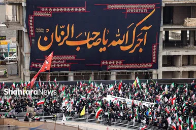گزارش تصویری | راهپیمایی روز قدس ۱۴۰۴ در مشهد- ۴