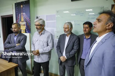 گزارش تصویری | بازدید مدیران شهری از روزنامه شهرآرا به مناسبت شانزدهمین سالگرد انتشار این روزنامه