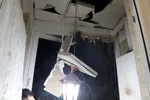 خسارت بر اثر انفجار پکیج دیواری منزل مسکونی در مشهد
