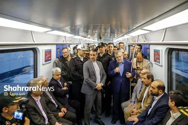 آغاز عملیات تست نهایی مسیر و ایستگاه‌های فاز یک خط سه مترو مشهد