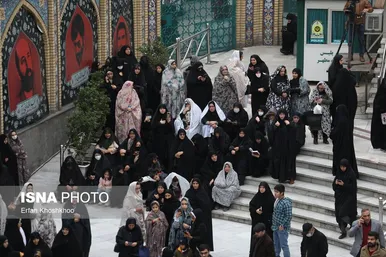 تشییع و تدفین پیکر شهید سیدرضی موسوی در آستان امامزاده صالح(ع) تجریش