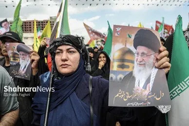 گزارش تصویری | اجتماع بزرگ صادقیون در مشهد ۲
