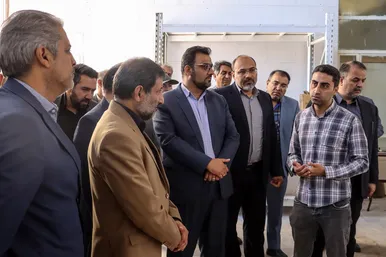 بازدید فرماندار از چهار واحد تولیدی صنایع تبدیلی بخش کشاورزی 
