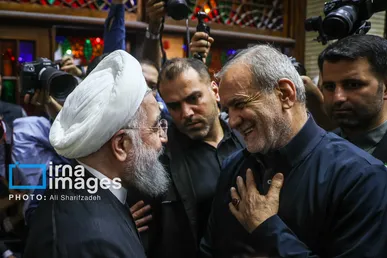 گزارش تصویری | مراسم ختم «احمد ناطق نوری»