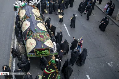 کاروان نمادین اسرای کربلا «بنی اسد»