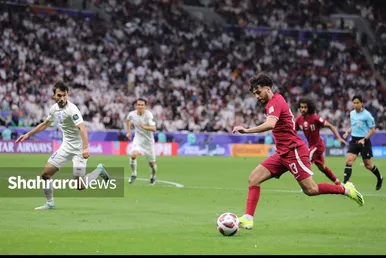 بازی تیم‌های ملی قطر و ازبکستان از لنز دوربین عکاس شهرآرانیوز