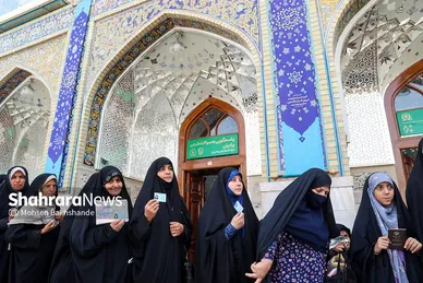 عکس‌هایی از انتخابات ریاست جمهوری در مشهد- ۳ (۸ تیرماه ۱۴۰۳)
