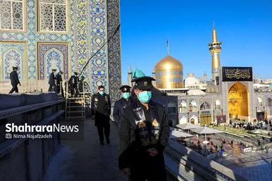 آیین سنتی «صلا» در حرم مطهر رضوی