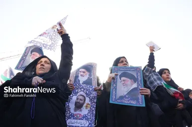 گزارش تصویری | مراسم تشییع پیکر شهدای مدافع امنیت در مشهد (۲۲ دی ۱۴۰۴) - ۵