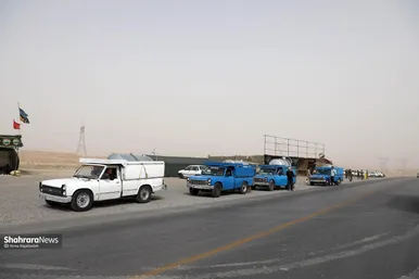 پاکسازی ٧ محور ورودی مشهد مقدس در دهه آخر صفر