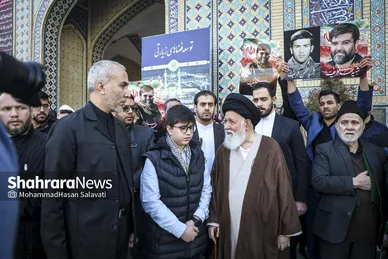 گزارش تصویری | مراسم تشییع پیکر مطهر شهید مدافع امنیت «مهدی ظریف» در مشهد ۲