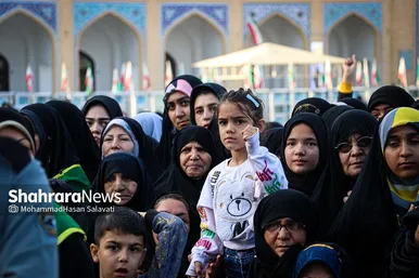 اجتماع مردمی عاشقان مبارزه با اسرائیل در مشهد