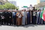 حضور پر شور مهاجرین افغانستانی در راهپیمایی روز قدس مشهد