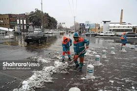 خدمت&zwnj;رسانی پاکبانان مشهدی به مردم در روز راهپیمایی ۲۲ بهمن ۱۴۰۳ + ویدئو