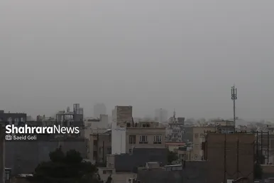 هجوم ریزگرد‌ها از ترکمنستان به مشهد (۲۵ خرداد ۱۴۰۱)
