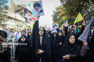 گزارش تصویری | راهپیمایی جمعه «خشم و نصر» در مشهد