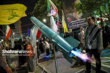 گزارش تصویری | اجتماع بزرگ «لشکریان امام رضا (ع)» در شب میلاد شمس الشموس