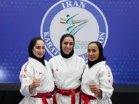 کسب مدال برنز کاتای تیم بانوان ایران در دومین روز رقابت‌های کاراته قهرمانی آسیا