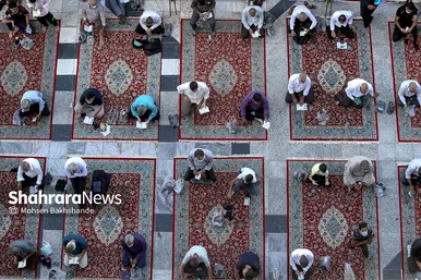 برگزاری مراسم پر فیض دعای عرفه در مشهد