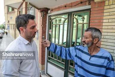 گزارش تصویری | بازسازی صحنه قتل در خیابان شهید کریمی مشهد