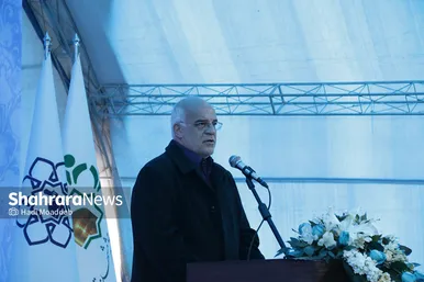 آیین افتتاح پل طبرسی به رسالت در مشهد