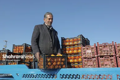 بازار مشهد در آستانه شب یلدا