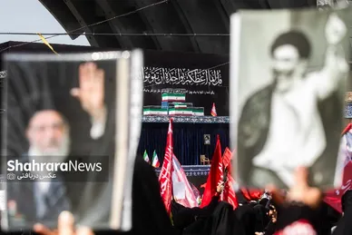 گزارش تصویری | کز سنگ ناله خیزد روز وداع یاران