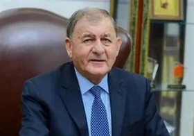 رئیس&zwnj;جمهور عراق وارد تهران شد