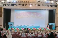 برگزاری جشن بزرگ ۱۶۰۰ نفری روزه اولی‌ها در مشهد + فیلم (۱۹ فروردین ۱۴۰۳)