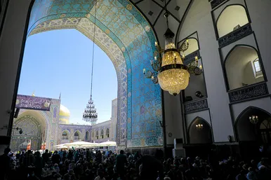 مراسم بزرگداشت سالگرد شهدای دولت در مسجد گوهر شاد