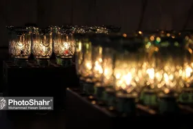 ویدئو| مراسم شمع گردانی خدام حرم رضوی در شام غریبان شهادت امام رضا علیه&zwnj;السلام