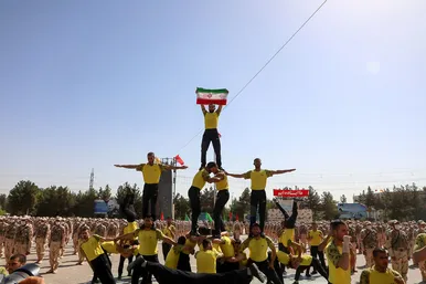 آیین دانش‌آموختگی فراگیران مرکز آموزش مرزبانی خراسان‌ رضوی‎‎